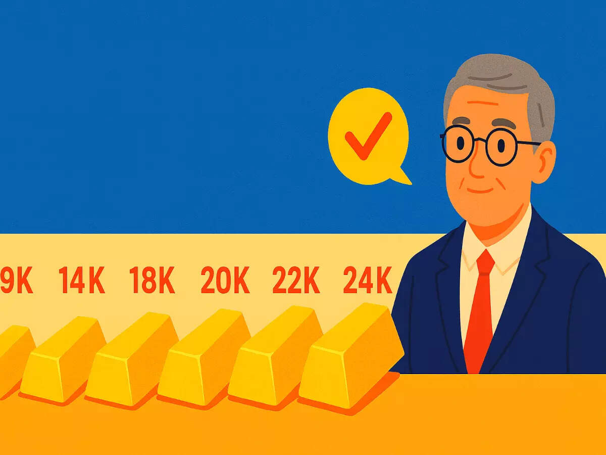 Gold price: Is 9K gold jewellery better investment option than 22K or 24K jewellery this Diwali? - The Economic Times