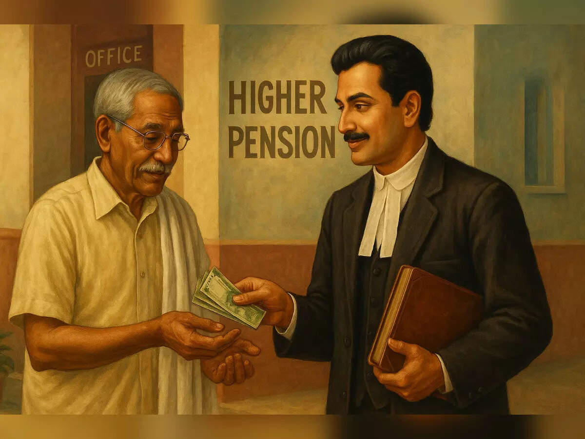 Higher pension due on July 1 due to annual increment to be allowed to employee retiring on June 30 in this condition: Punjab & Haryana High Court - The Economic Times