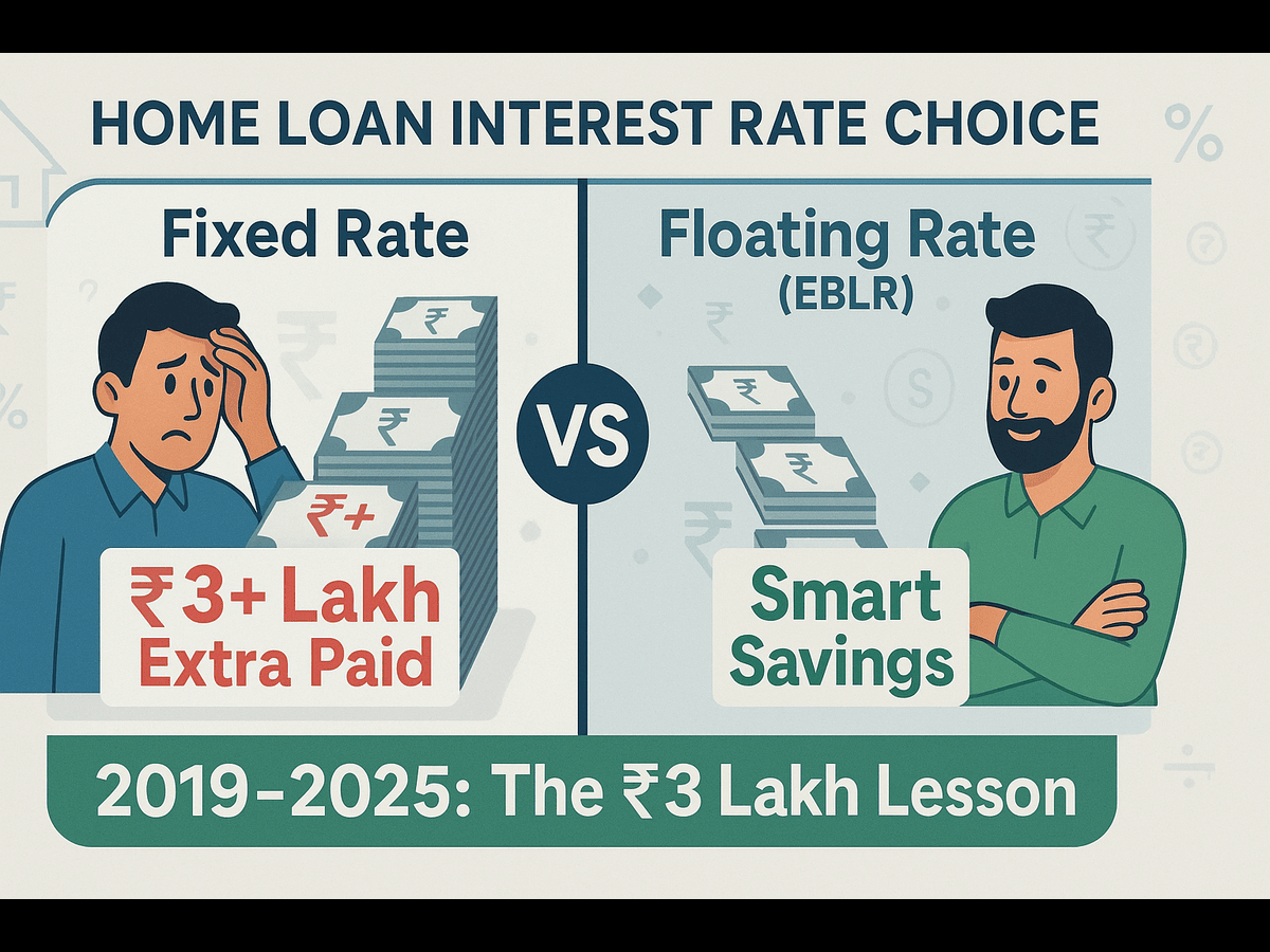 Over Rs 3 lakh lost: How choosing the wrong home loan interest rate cost borrowers dearly, what should you do now