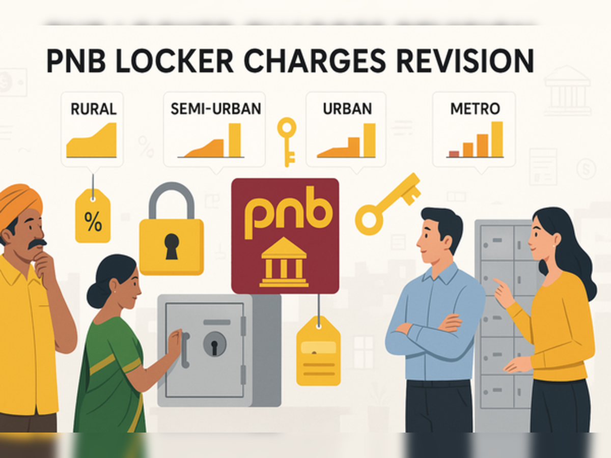 PNB locker charges revised: Check how much people need to pay in rural, semi-urban, urban and metro areas