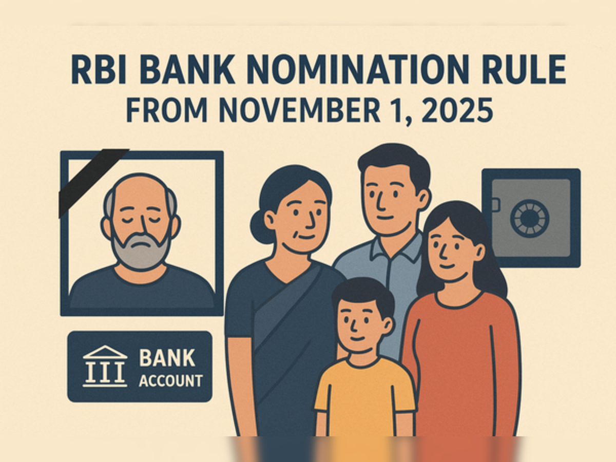 RBI nomination rule from November 1, 2025: Is it mandatory to have a nominee in your deposit account? Central bank says this