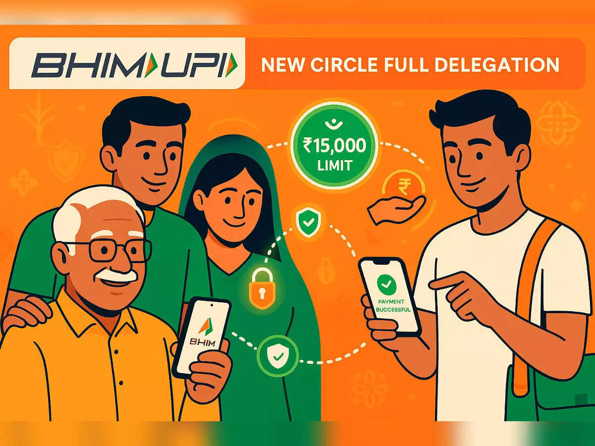 BHIM launches UPI Circle full delegation, allowing senior citizens, young adults to make payments independently within set limits