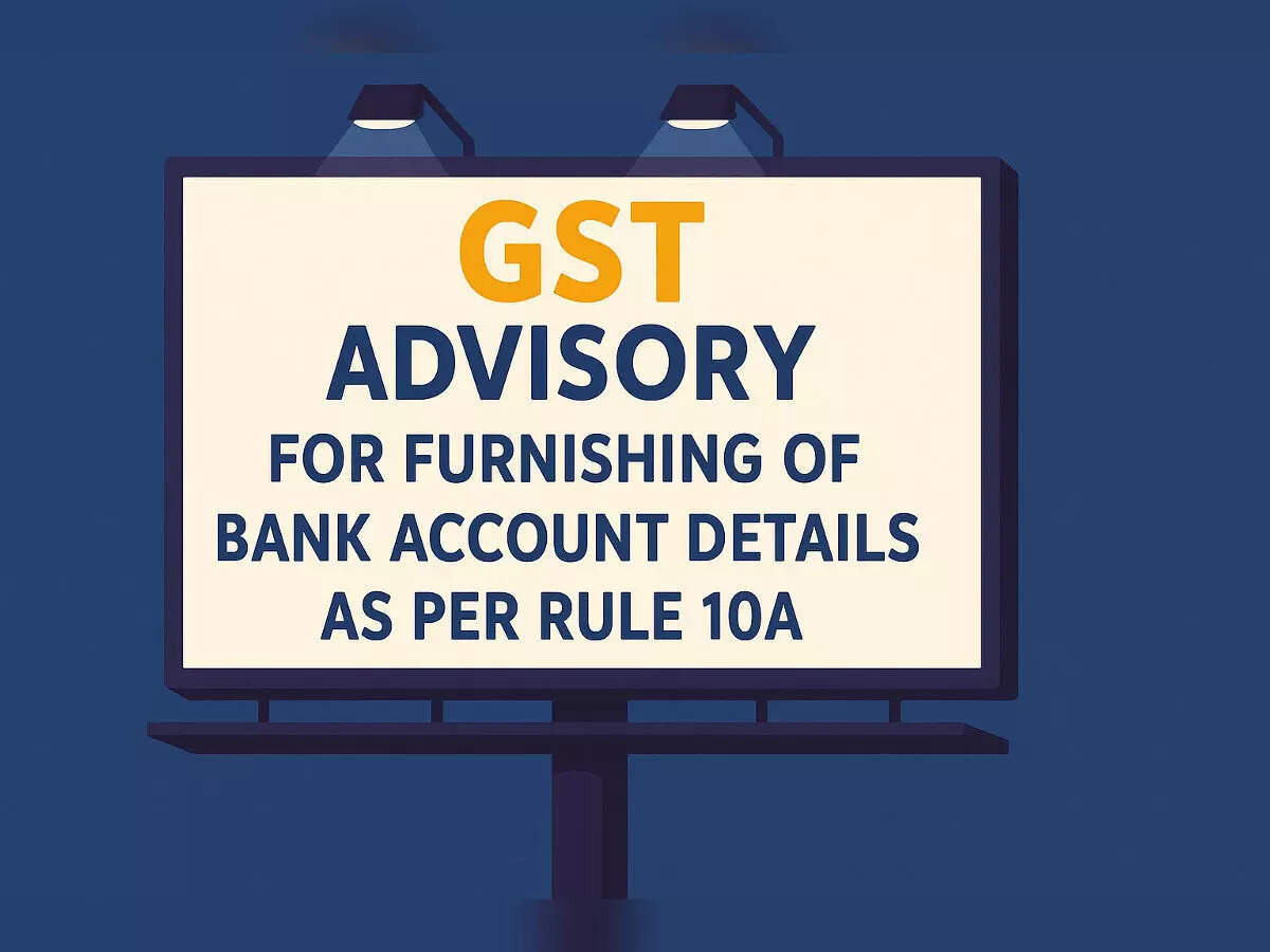 GST registration to be suspended if you do not give bank account details at the earliest; These taxpayers get exemption from this