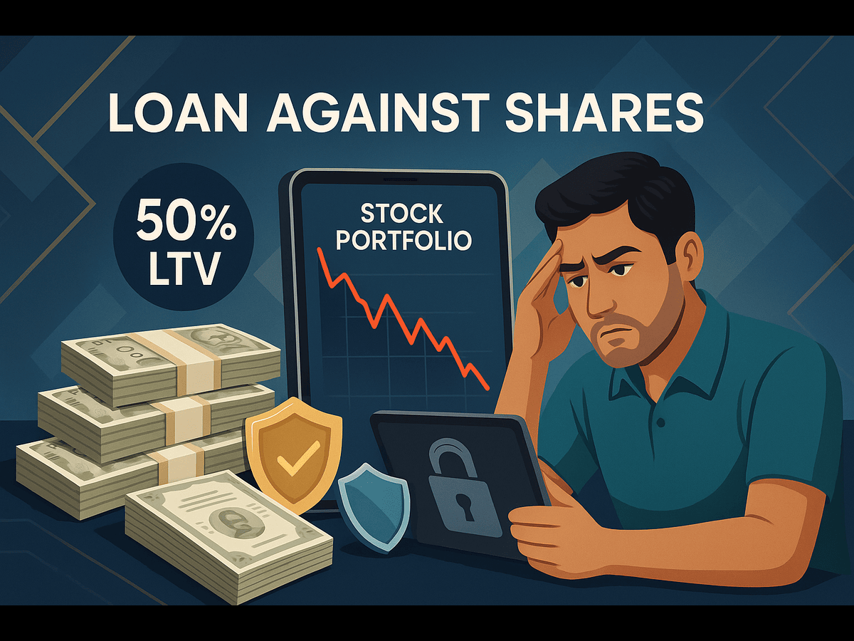 Loan against shares offers quick and cheaper funding but what happens when your collateral crashes?