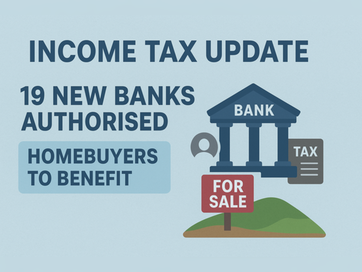 Major update on Capital Gains Account Scheme: 19 new banks authorised to offer CAGS services for saving income tax by property sellers