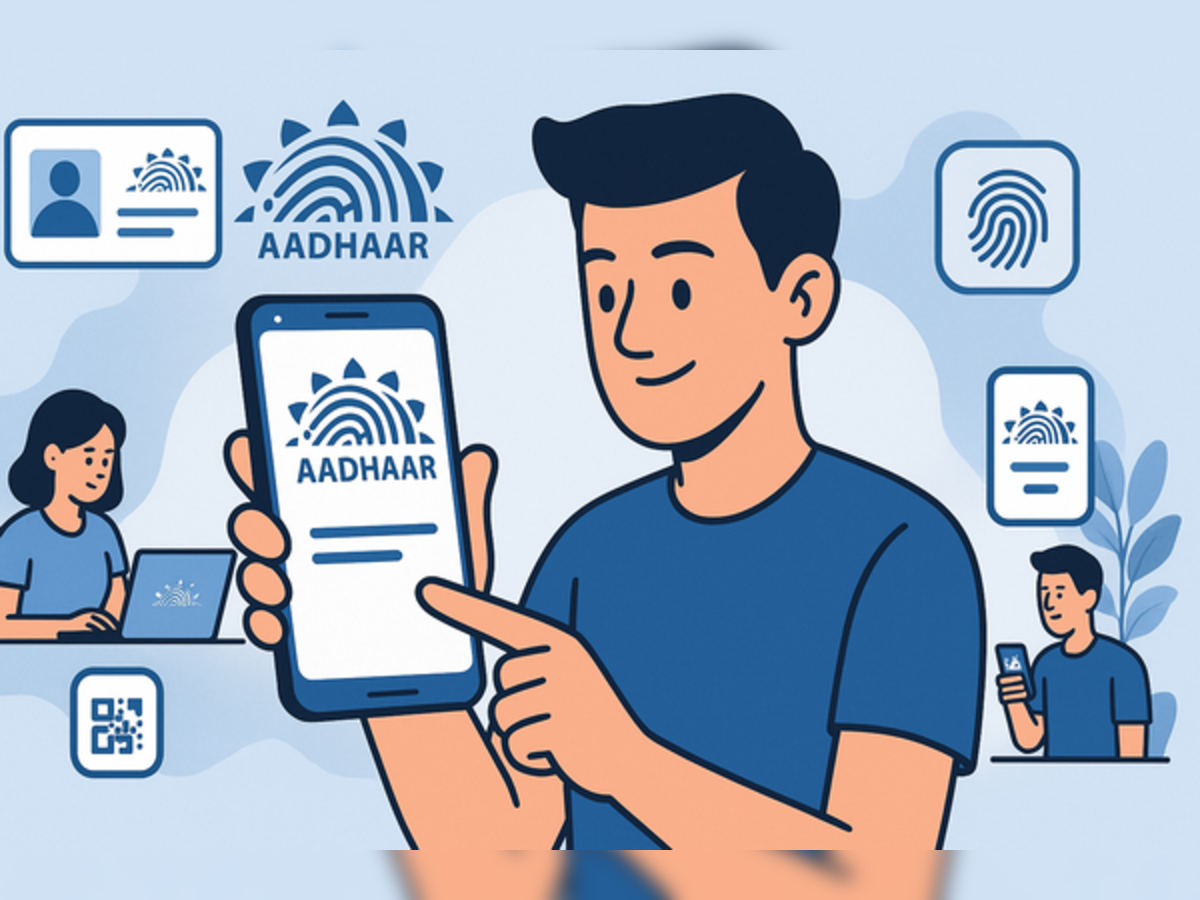 New Aadhaar App: How to use UIDAI’s new Aadhaar App for face authentication, offline QR, and verifiable credentials