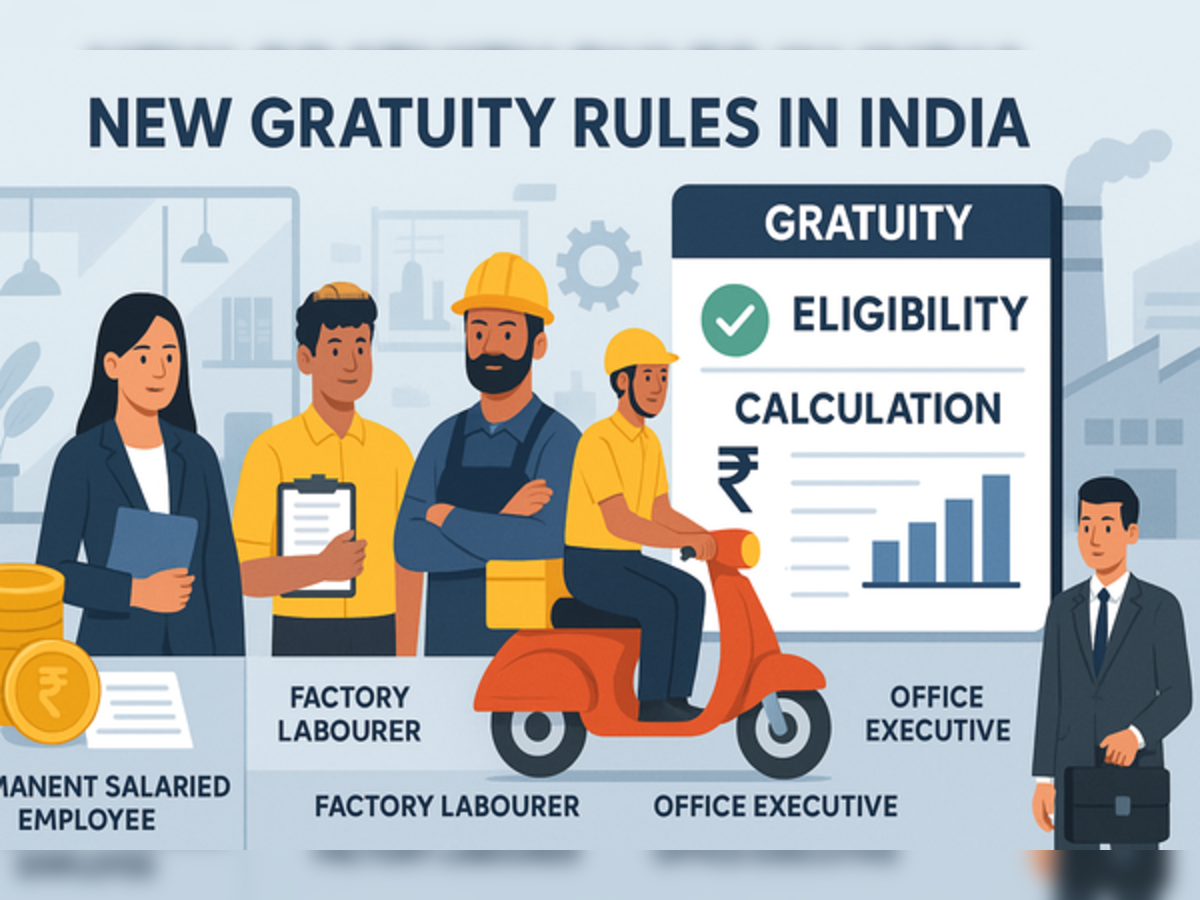 New gratuity rules decoded: Are permanent employees also eligible for gratuity after 1 year of service under new labour code?