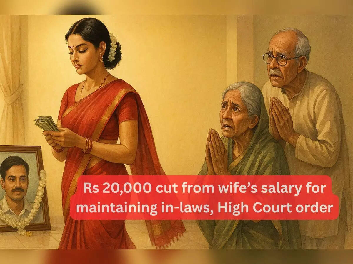 Wife gets job on compassionate grounds, leaves in-laws ; Court orders Rs 20,000 monthly support to father-in-law