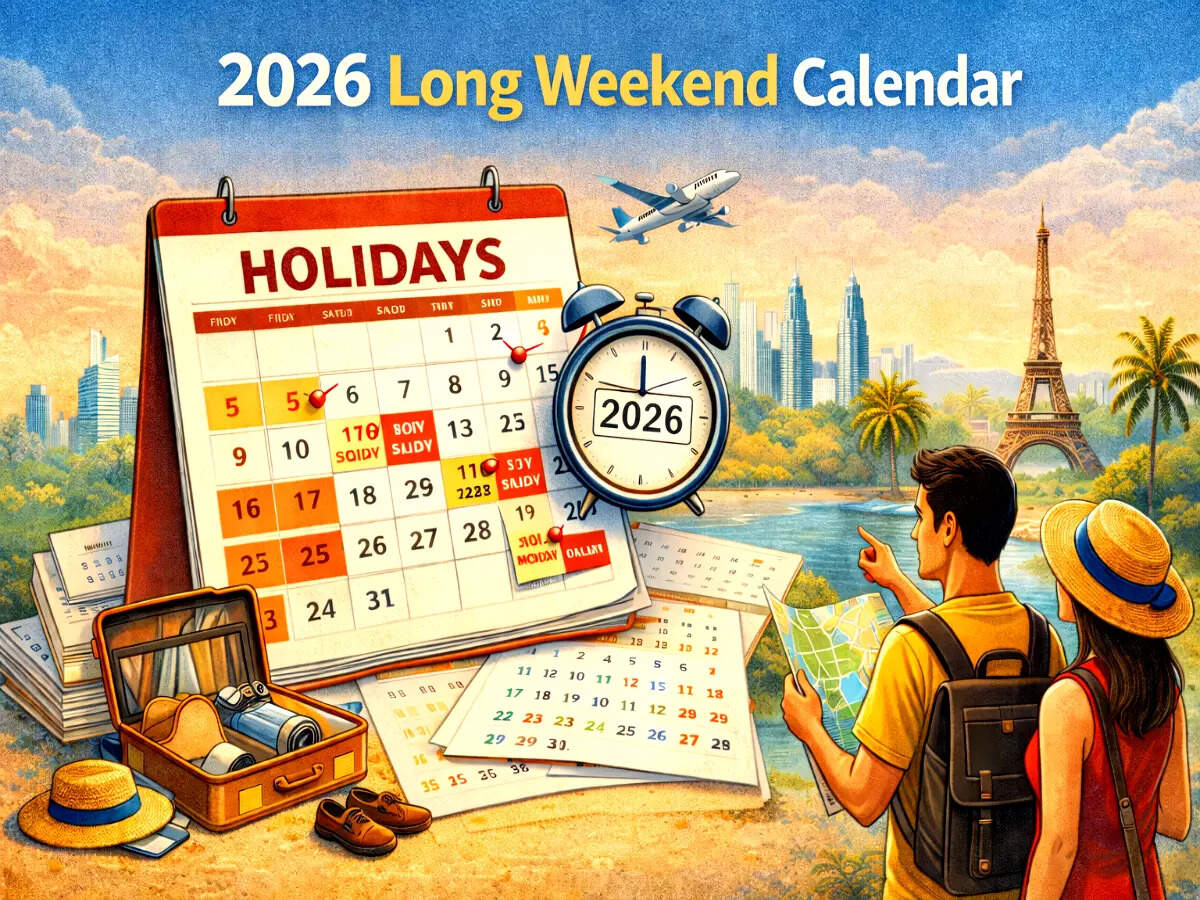 2026 long weekend calendar: Plan your year-long holidays with fewer leaves