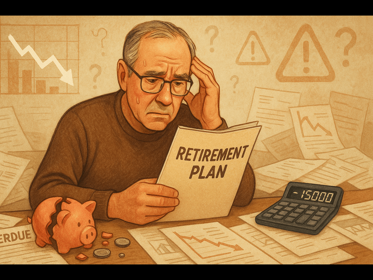 5 retirement planning blunders that could turn a comfortable retirement into a financial struggle