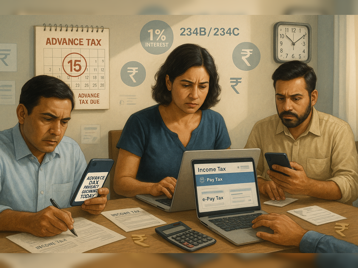 Advance tax payment deadline today: Here is how much penalty will apply for late payment