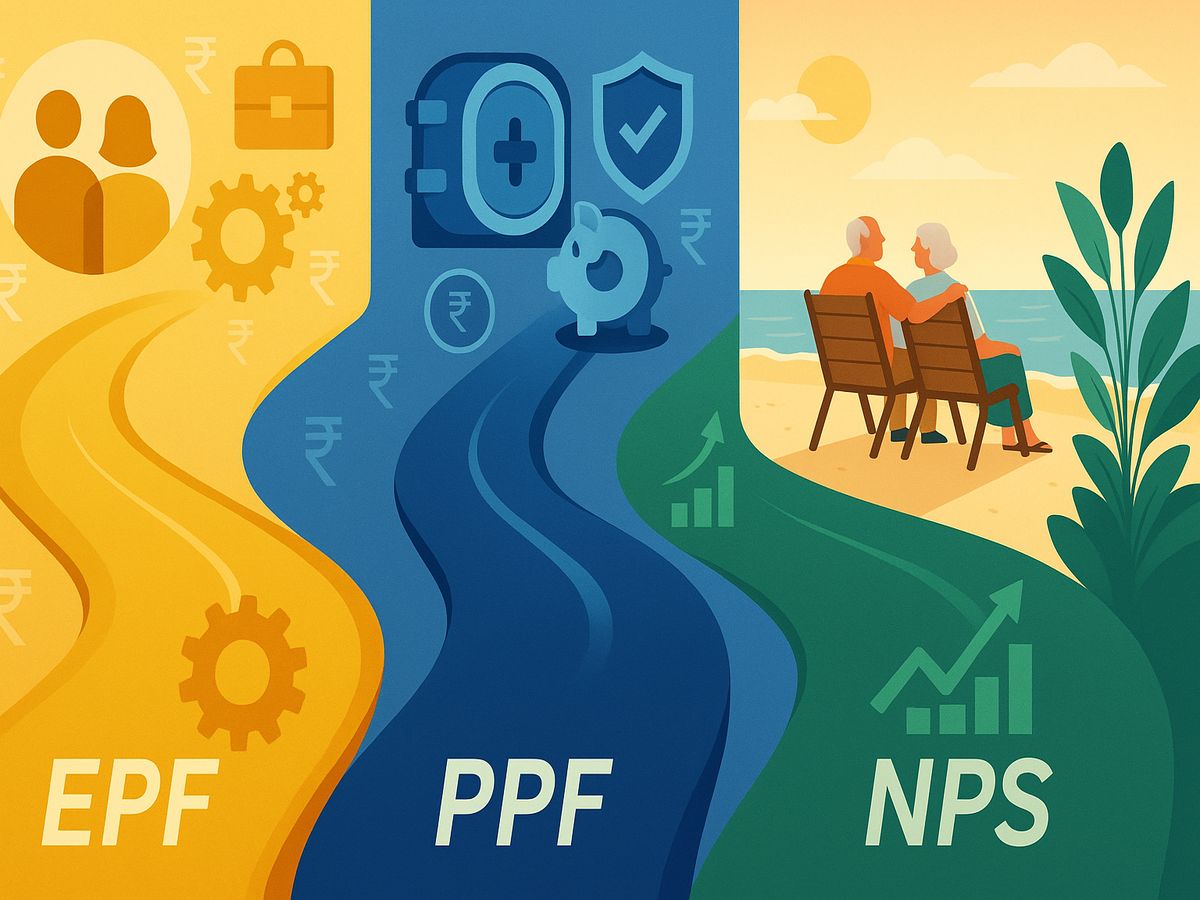 EPF vs PPF vs NPS: Which retirement investment works best for you?