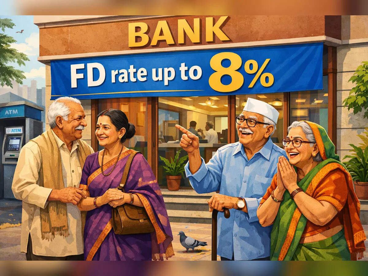 FD rate up to 8% for senior citizens investing for three years; Know the full list of banks