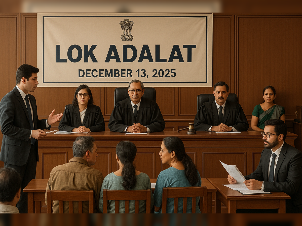 Lok Adalat on December 13, 2025: Which cases are allowed and how to file your application