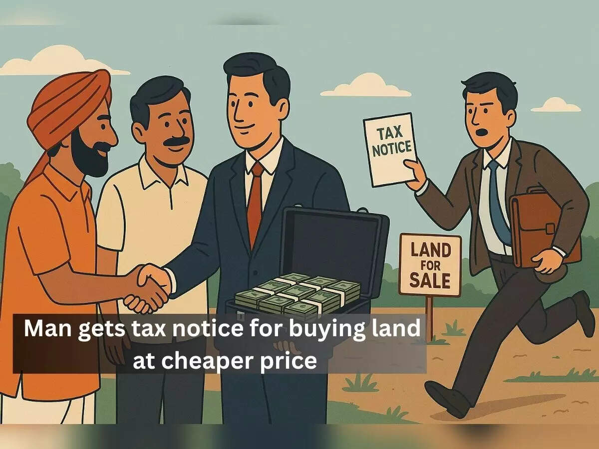 Man gets  tax notice of Rs 18 lakh for buying land at low price, ITAT Ahmedabad quashes it; here's why