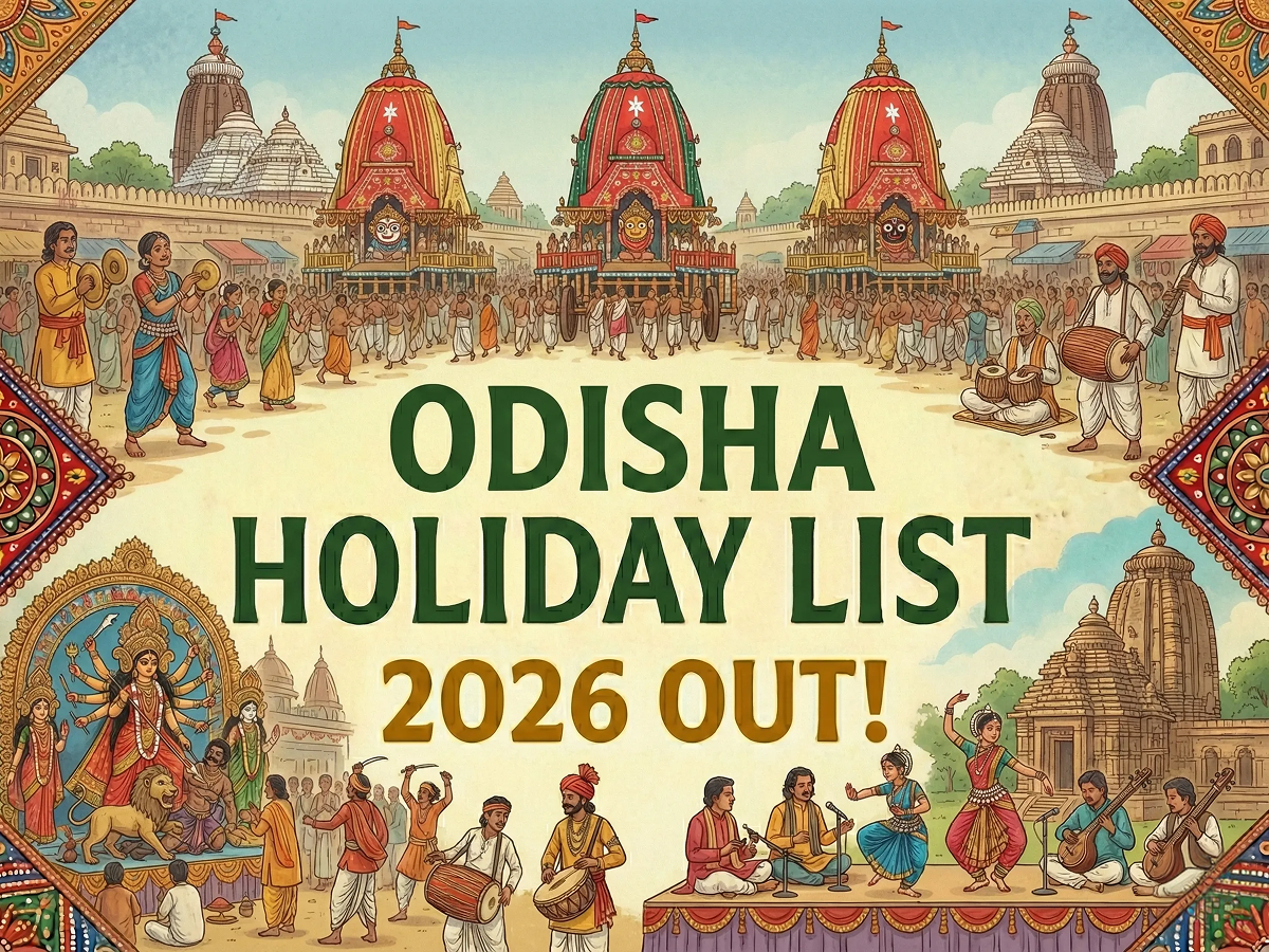 Odisha government holiday list 2026 released: Full list of general, optional holidays for state govt employees