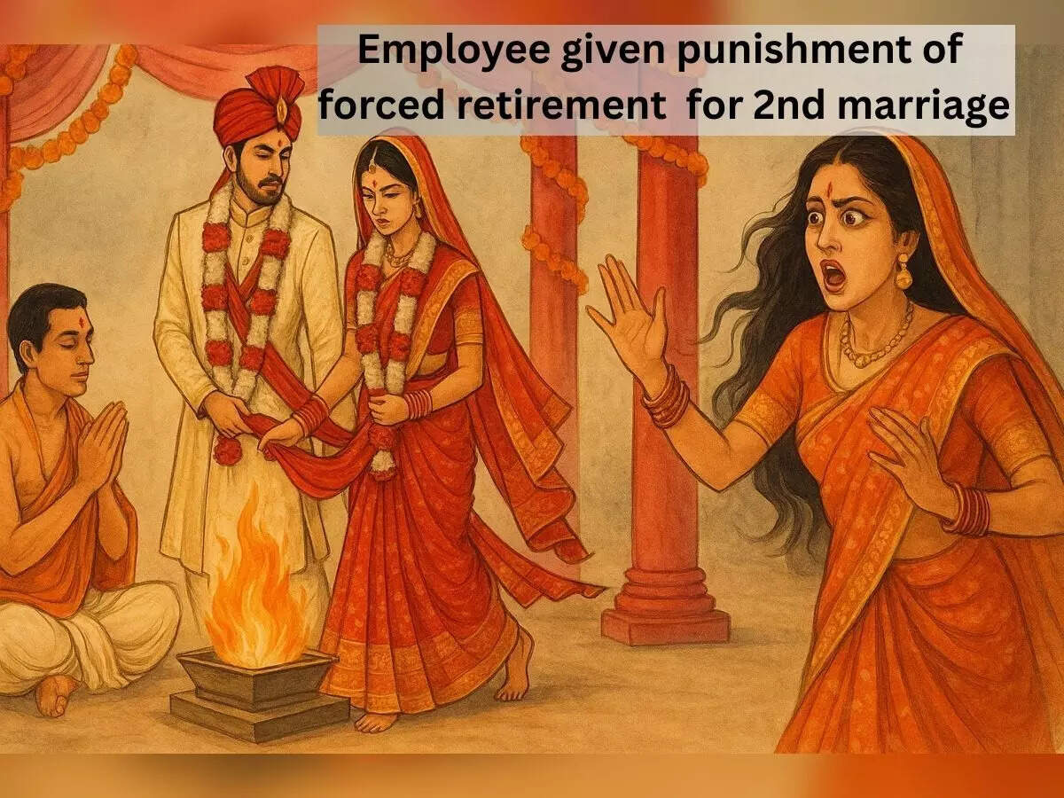 Second marriage without divorcing first wife: AP High Court upholds punishment of forced retirement for employee