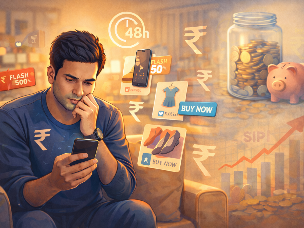 Smart Money Tip of the Week: You can lose Rs 25 lakh in 15 years due to impulsive buying, here's how the 48-hour spending rule can help