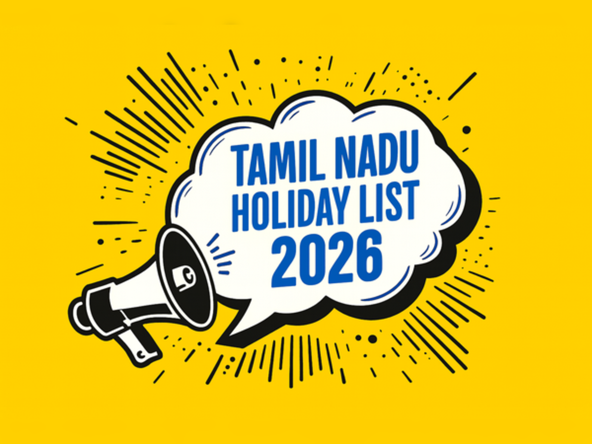 Tamil Nadu government holiday list 2026 out: Full list of state government offices, commercial and co-operative banks' closure dates