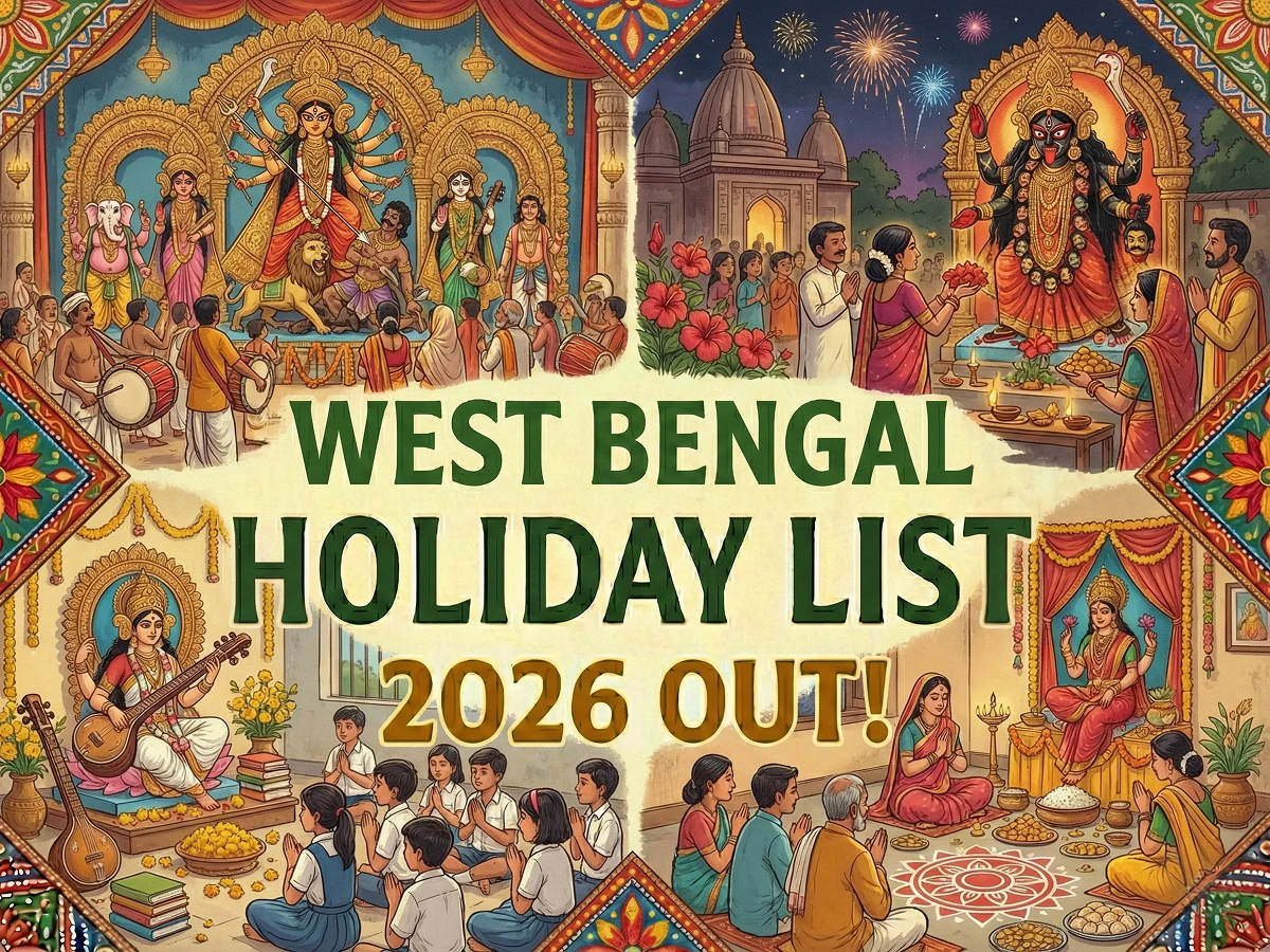 West Bengal government holiday list 2026 released: Full list of public, sectional holidays for state govt employees